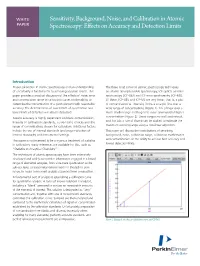 Effects on Accuracy and Detection Limits