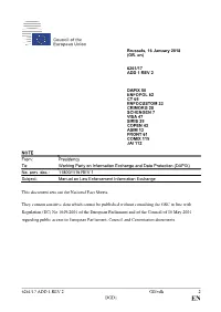 Manual on Law Enforcement Information Exchange