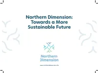 Northern Dimension: Towards a More Sustainable Future