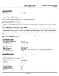 Hist Art 3901 Course Change.Pdf