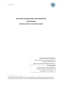 Iba Toolkit on Insolvency and Arbitration Questionnaire National Report of the Netherlands