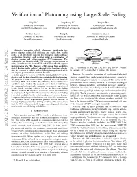 Pof: Proof-Of-Following for Vehicle Platoons