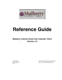 Reference Guide