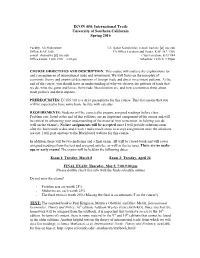 View the Course Syllabus