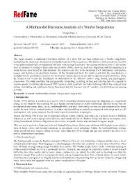 A Multimodal Discourse Analysis of a Yoruba Song-Drama