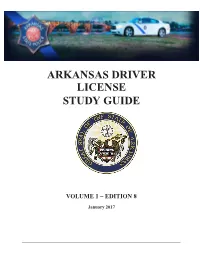 Arkansas Driver License Study Guide