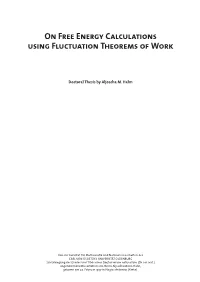 On Free Energy Calculations Using Fluctuation Theorems of Work