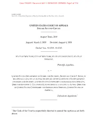 The U.S. Court of Appeals for the Second Circuit Upholding a Preliminary Injunction Against the Rule