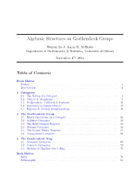 Algebraic Structures on Grothendieck Groups