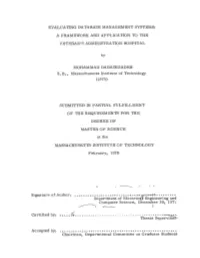 Evaluating Database Management Systems