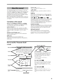 About This Manual Steps in a Procedure Are Listed As 1 2 3