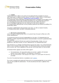Data Collection Policy