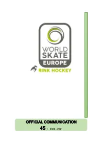 Official Communication