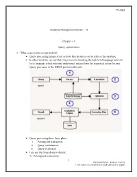 PL/SQL 1 Database Management System