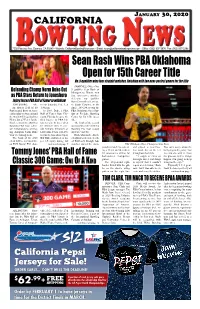 Sean Rash Wins PBA Oklahoma Open for 15Th Career Title No