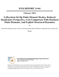 ICES REPORT 14-04 Collocation on Hp Finite Element Meshes