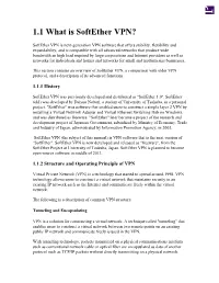 1.1 What Is Softether VPN?