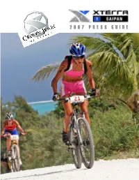 2007 XTERRA Saipan Press Guide.Qxd