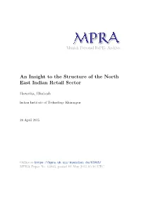 An Insight to the Structure of the Indian Retail Sector