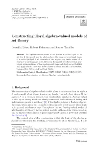 Constructing Illoyal Algebra-Valued Models of Set Theory
