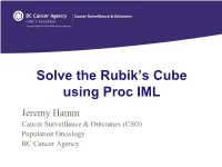 Solve the Rubik's Cube Using Proc