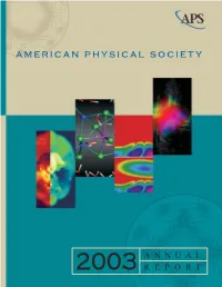 2003 Annual Report