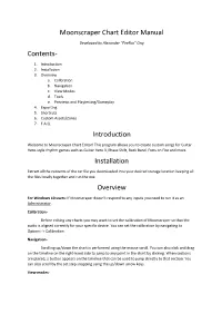 Moonscraper Chart Editor Manual Contents