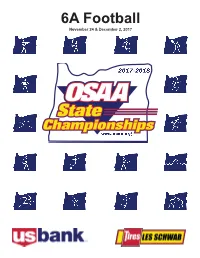 2017 OSAA 6A Football Program