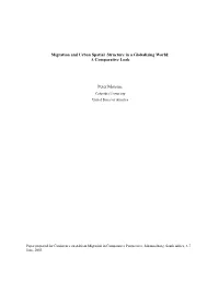 A Comparative Look Peter Marcuse