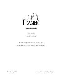 Frasier+Reboot+Script+By+Kara+Cutruzzula