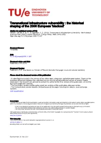 Transnational Infrastructure Vulnerability the Historical