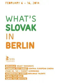 What's Slovak in Berlin 2014