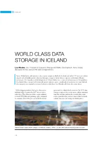 World Class Data Storage in Iceland