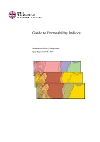 Guide to Permeability Indices