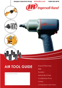 Ingersoll Rand Air Tool Guide at Airtoolpro.Com