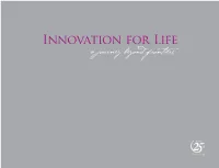 Innovation for Life a Journey Beyond Frontiers