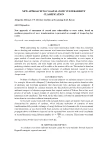 New Approach to Coastal Zone Vulnerability Classification
