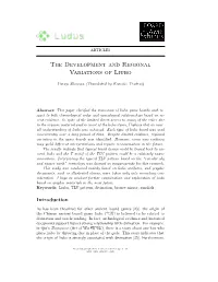 The Development and Regional Variations of Liubo