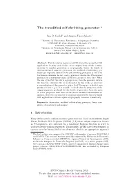 The T-Modified Self-Shrinking Generator