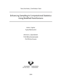 Enhancing Sampling in Computational Statistics [0.2Cm]