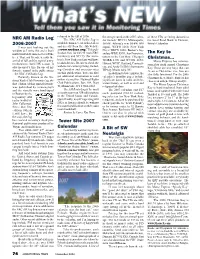 NRC AM Radio Log 2006-2007 Tower Site 2007 Calendar a Bit of SW