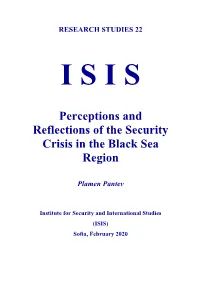 Perceptions and Reflections of the Security Crisis in the Black Sea Region