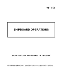 Shipboard Operations