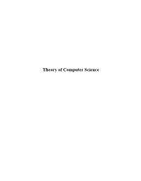Theory of Computer Science