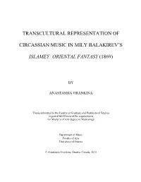 Transcultural Representation Of