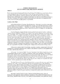 1 Finding the Silences: Encounters in the Greg