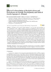 Effect of Co-Inoculation of Bradyrhizobium And