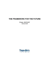 Framework for the Future
