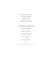 THE SHOSTAKOVICH WARS a Thesis Submitted in Partial Fulfilment Of