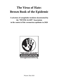 The Virus of Hate, 01.Docx